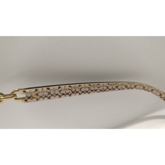 AUTHENTIC Coach 5238 Spotty Tortoise/Brown Sand Sig C HC6052 Fannie 54*16*135* - Picture 3 of 6